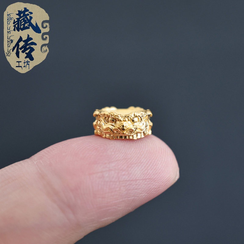 Men'S Accessories Rings - Tibetan Garuda Ring Spacer Bead Pad