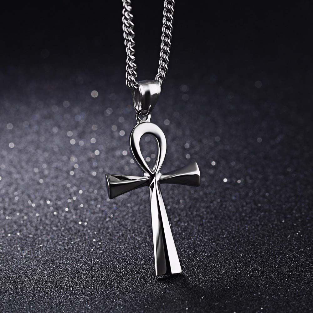 Men Accessories For Party - Ankh Fashion Christs Jewelry Gift For