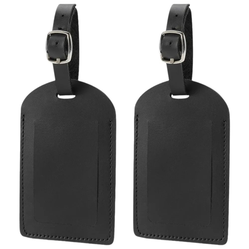 Men'S Accessories Travel Bag - 1PC PU Leather Luggage Tag Suitcase