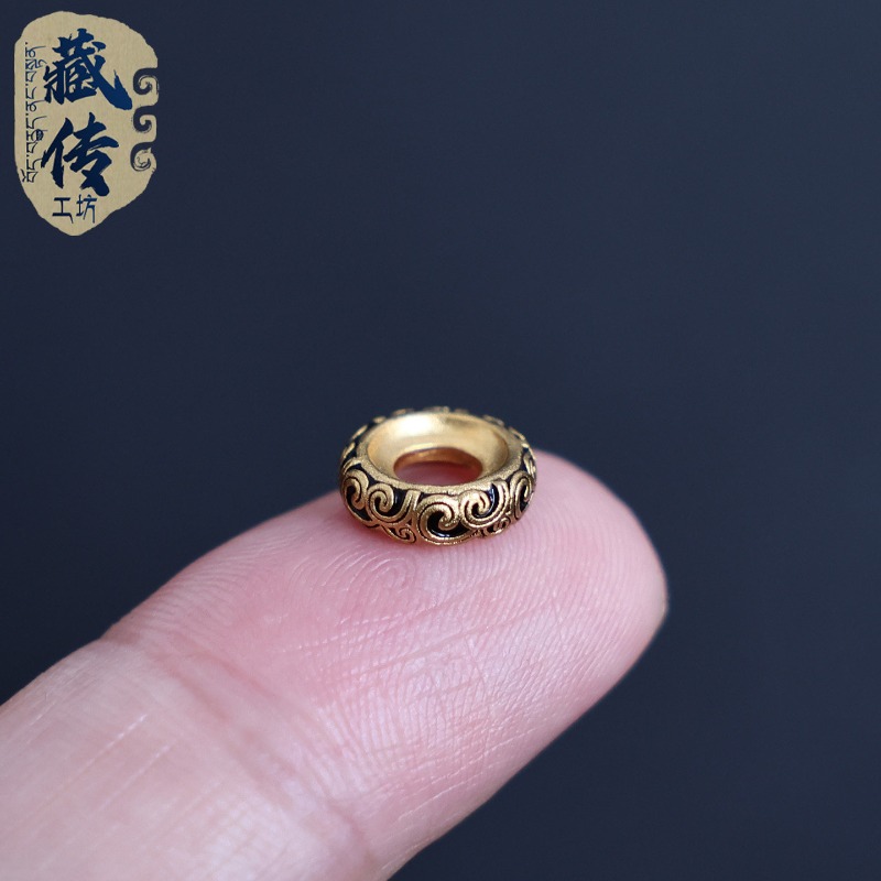 Men'S Accessories Rings - 18K Tang Ring Bead Separator Loose