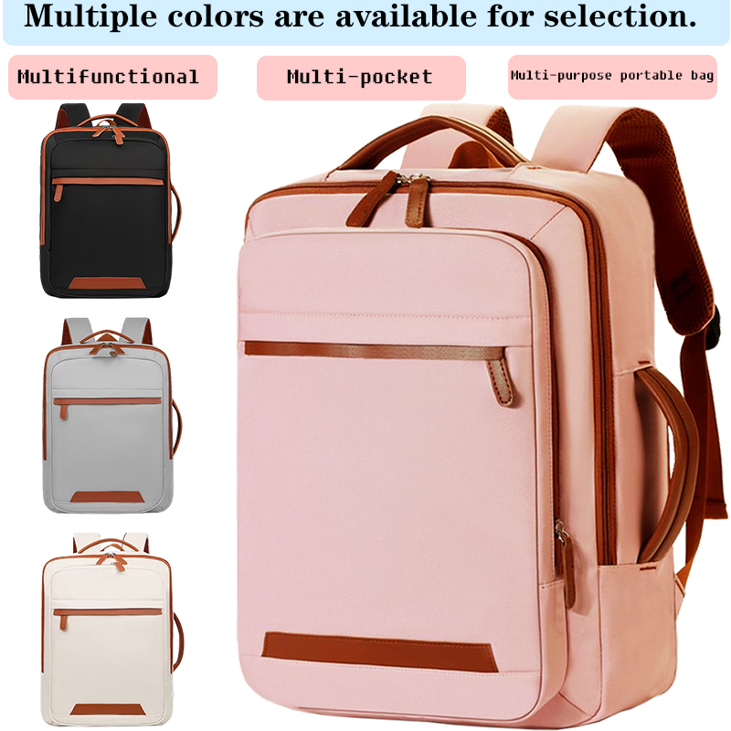 Men Accessories For Travel - Versatile Travel Laptop Backpack with Trolley