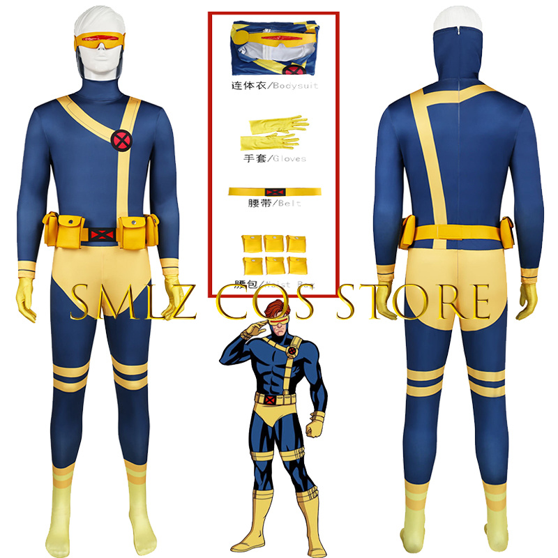 Men Accessories Set - Scott Summers Cosplay Cyclopss Costume Hero