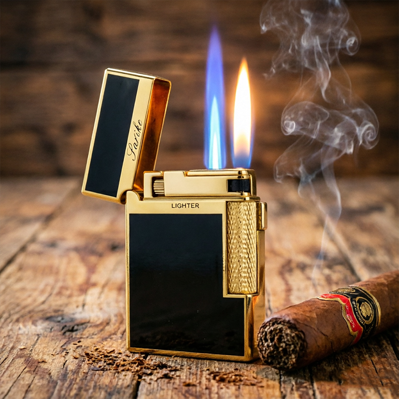 Men'S Accessories Types - Metal Windproof Cigar Cigarette Lighter Jet