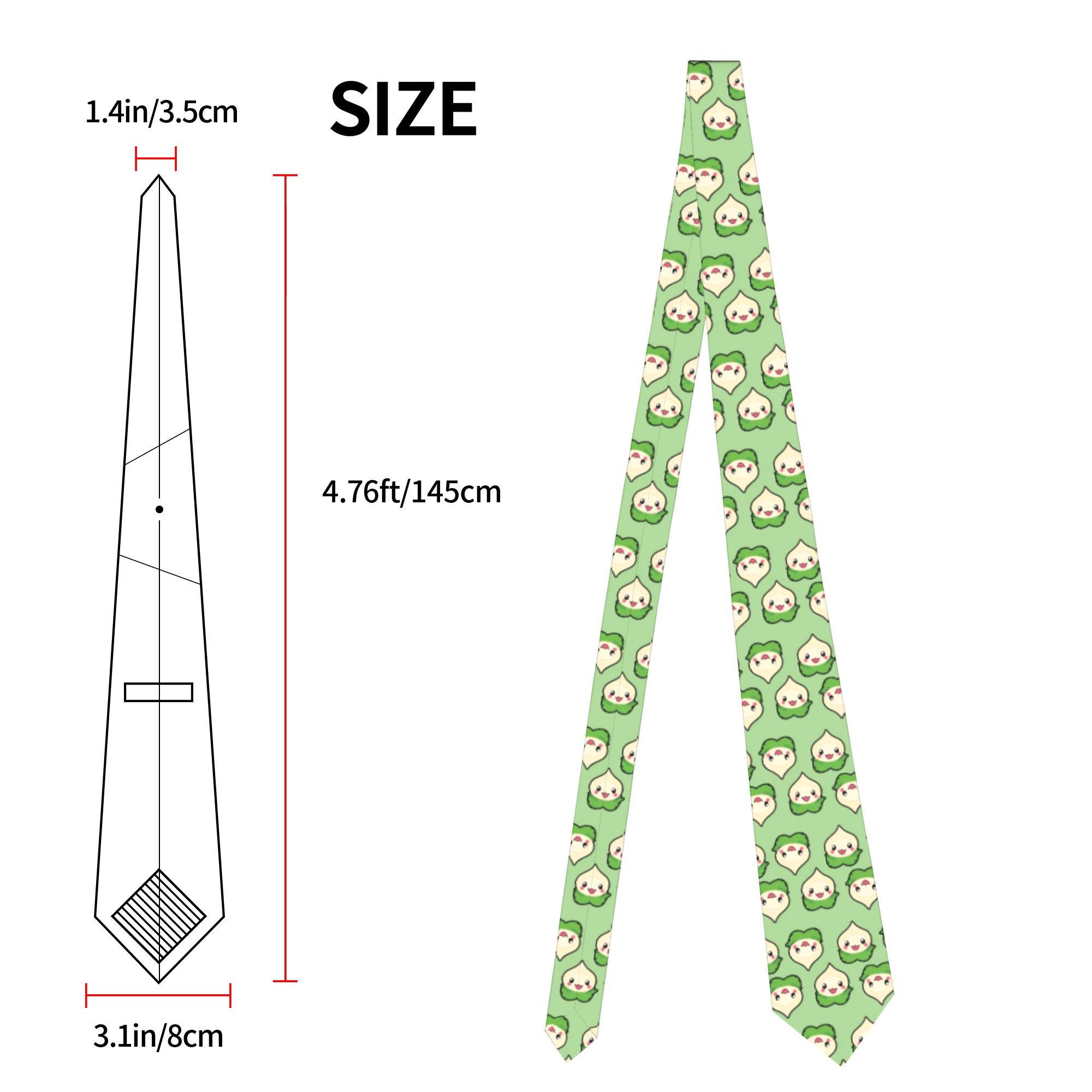 Cute Pachimaris Necktie Men 8  - Men Accessories For Wedding recension och pris