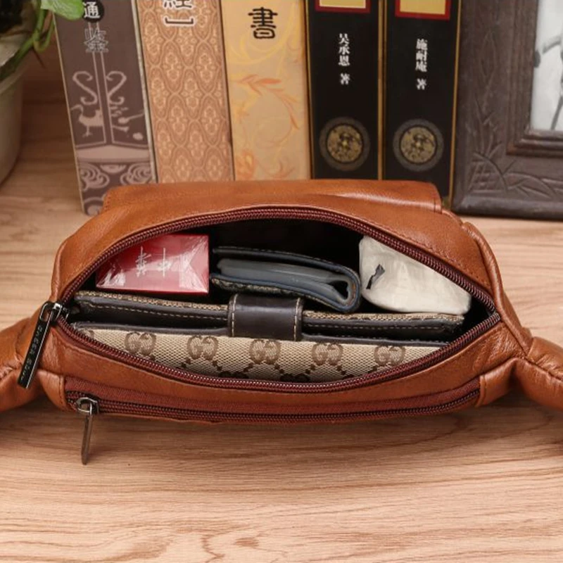 Men Genuine Leather Belt Waist - Men Accessories For Travel recension och pris