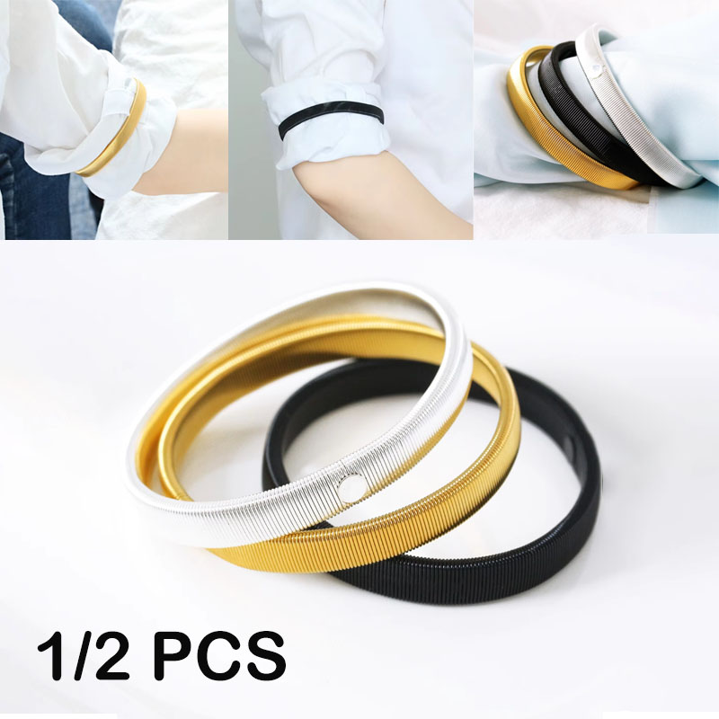 1/2PCS Elastic Armband Shirt S - Men Accessories For Wedding recension och pris
