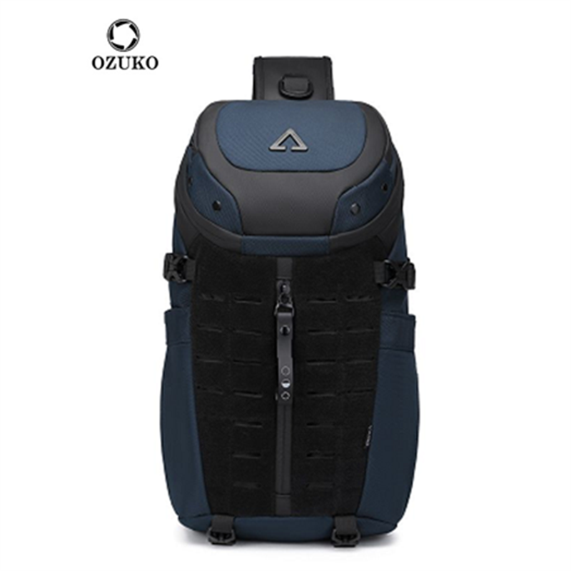 Ozuko Chest Bag Cross Bag Men  - Men Accessories For Travel recension och pris