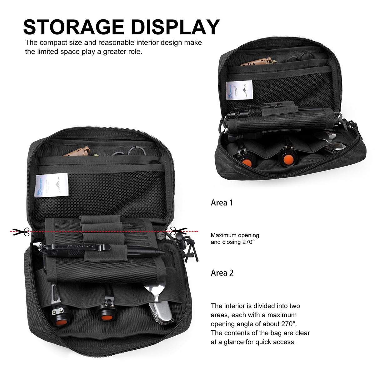 Tactical Storage Bag Modular E - Men Accessories Kit Bag recension och pris