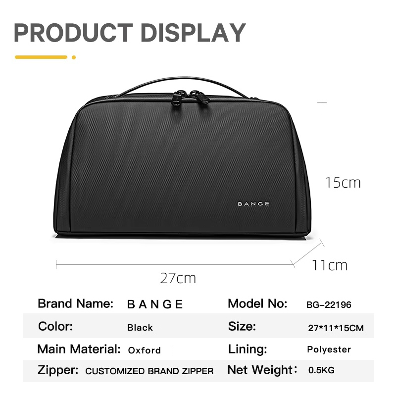 BANGE Travel Toiletry Bag Wome - Men'S Accessories Types recension och pris