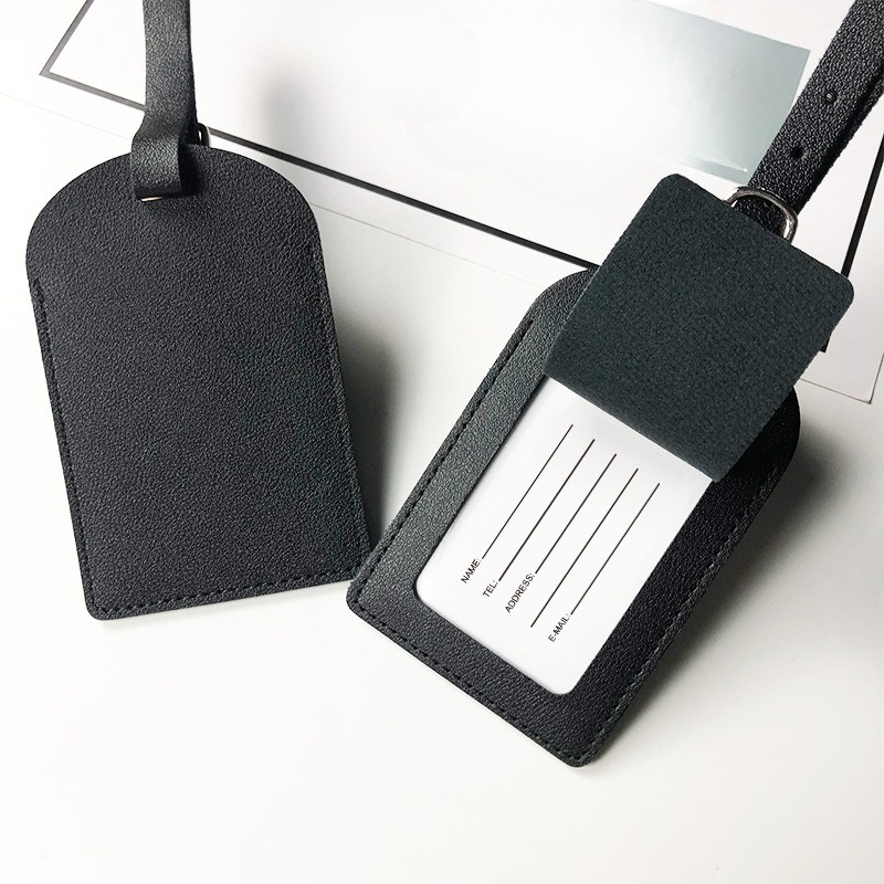 1PC PU Leather Luggage Tag Sui - Men'S Accessories Travel Bag recension och pris