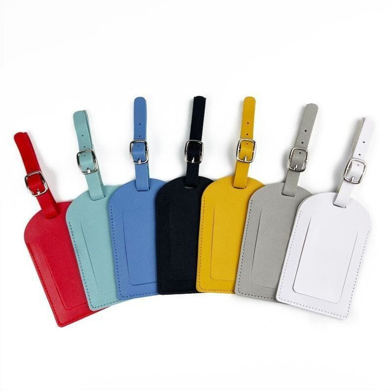 1PC PU Leather Luggage Tag Sui - Men'S Accessories Travel Bag recension och pris