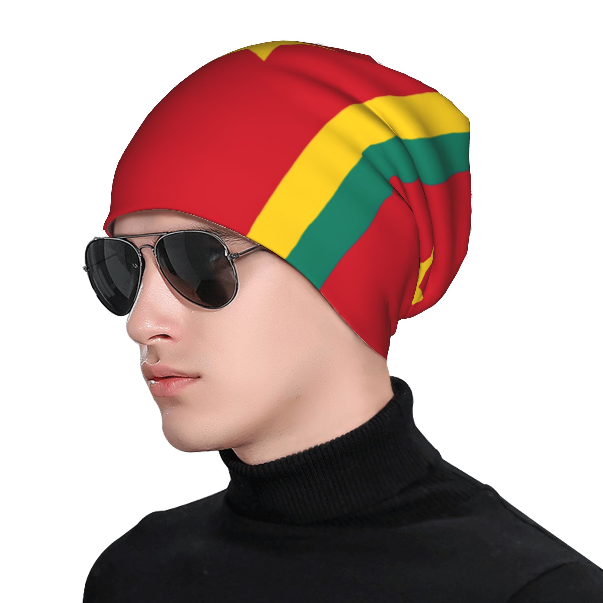 Qatar Flag Beanie Hats  Cool C - Men Accessories Qatar recension och pris