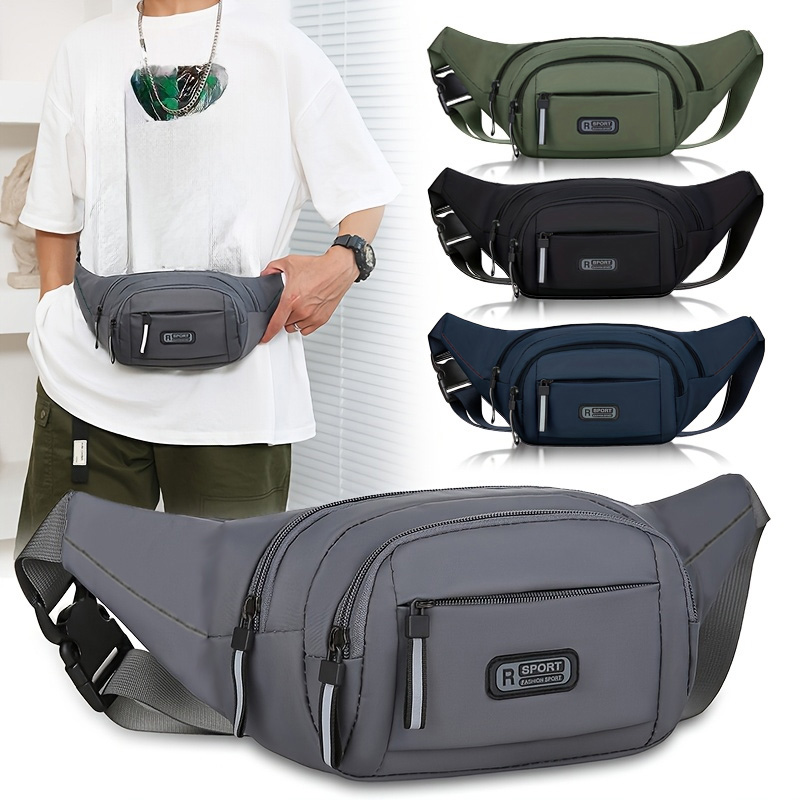 Men Waterproof Waist Bag Multi - Men Accessories For Travel recension och pris