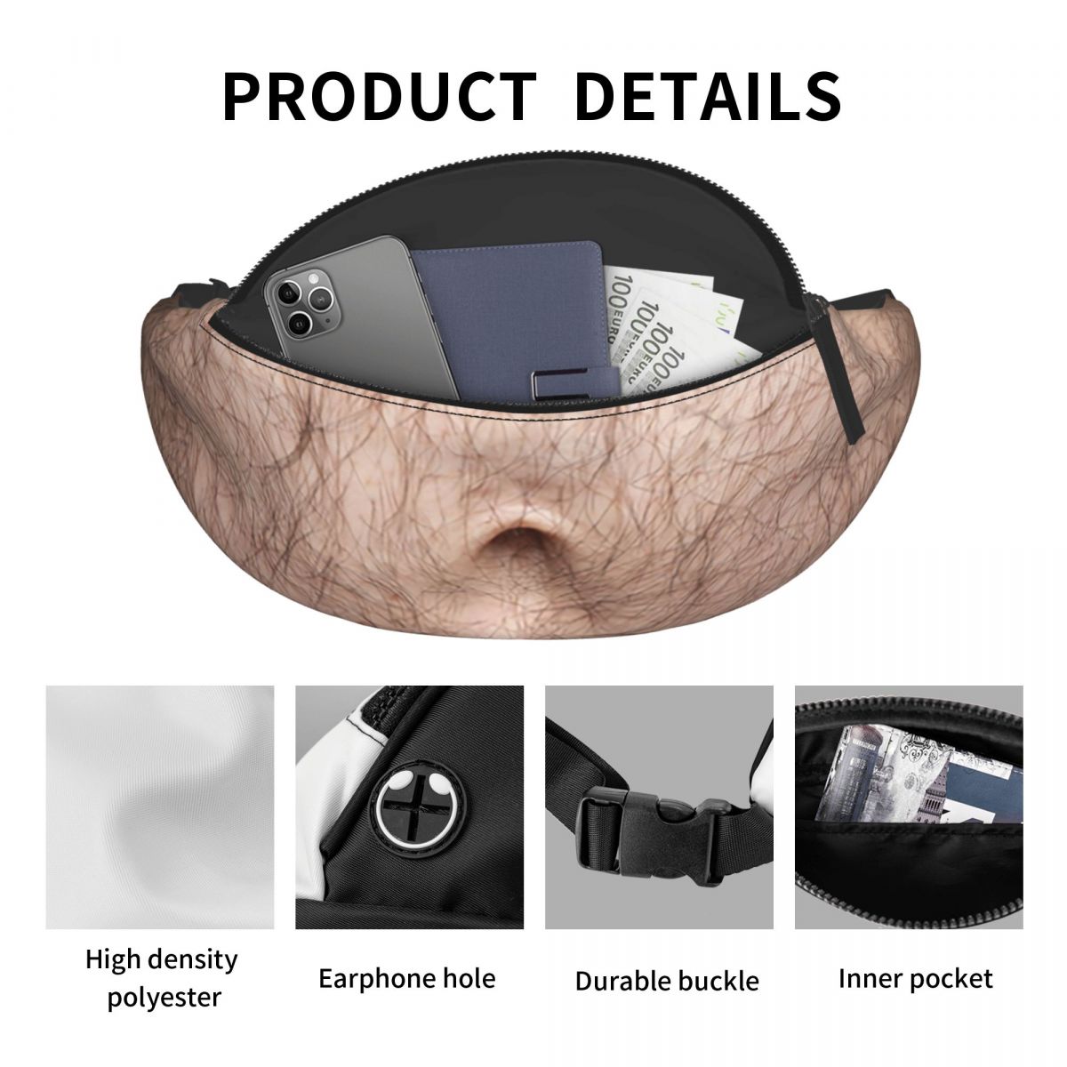 Beer Fat Belly Fanny Pack Men  - Men Accessories For Travel recension och pris