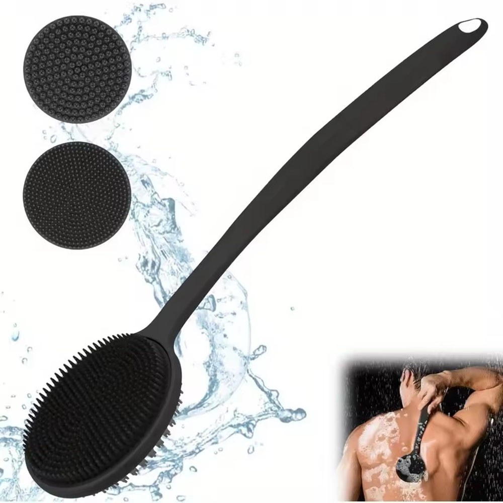 1pc Silicone Back Scrubber Bru - Men'S Accessories Types recension och pris