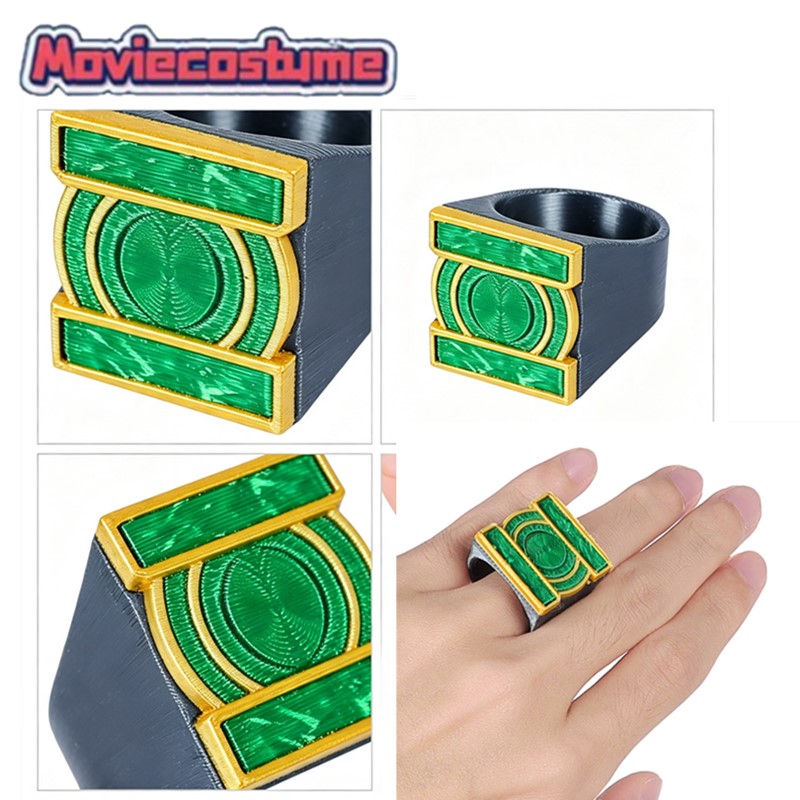 Green Gold Finger Rings Adult  - Men Accessories Jordan recension och pris