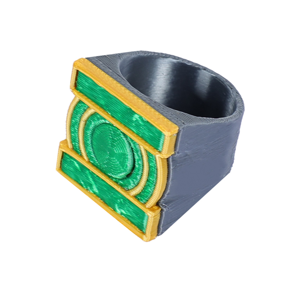 Green Gold Finger Rings Adult  - Men Accessories Jordan recension och pris