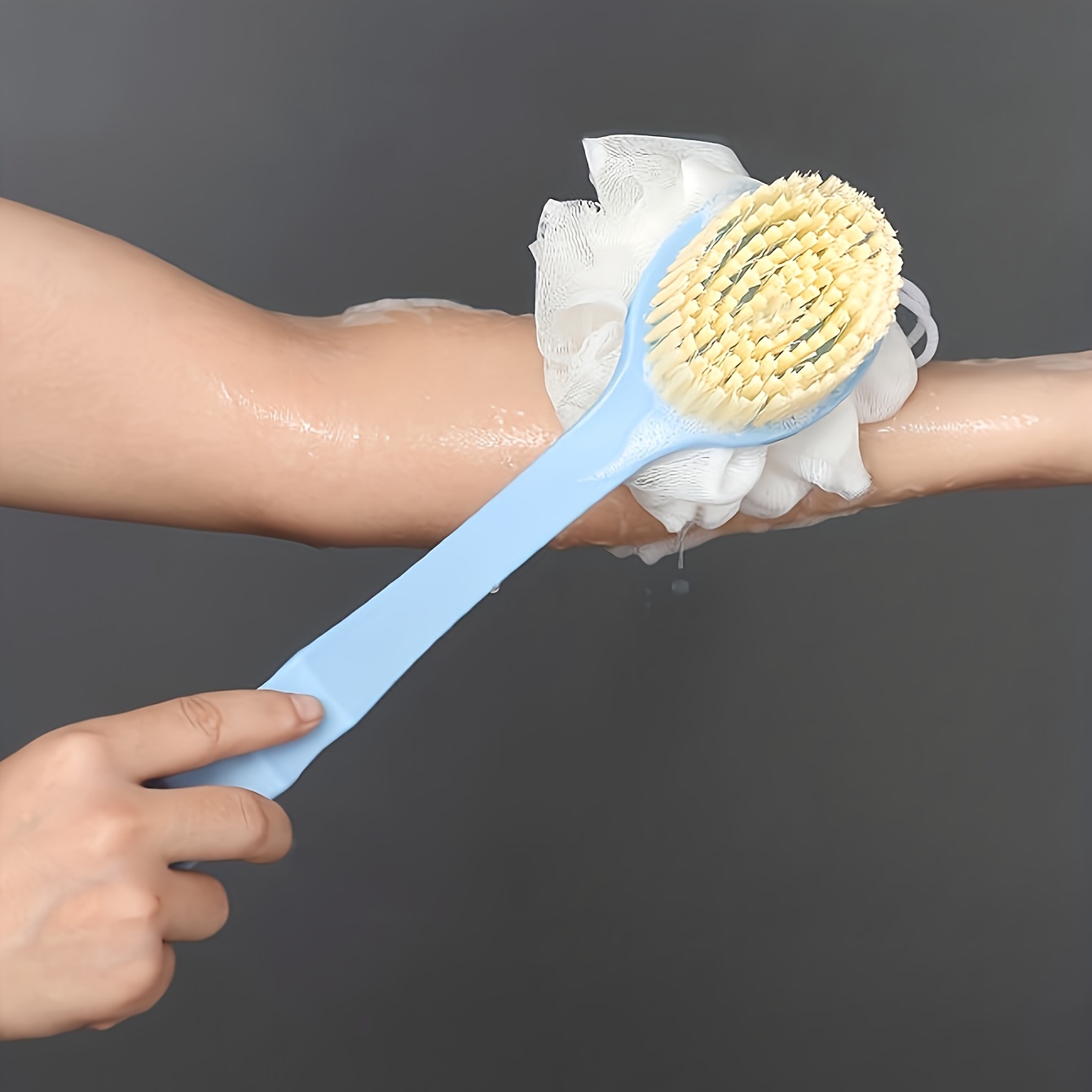 Soft Loofah And Bristles Bath  - Men'S Accessories Types recension och pris