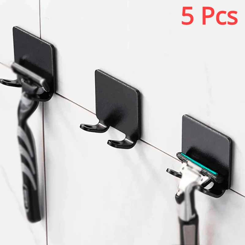 1-5PCS Shaving Razor Holder Al - Men'S Accessories Rack recension och pris