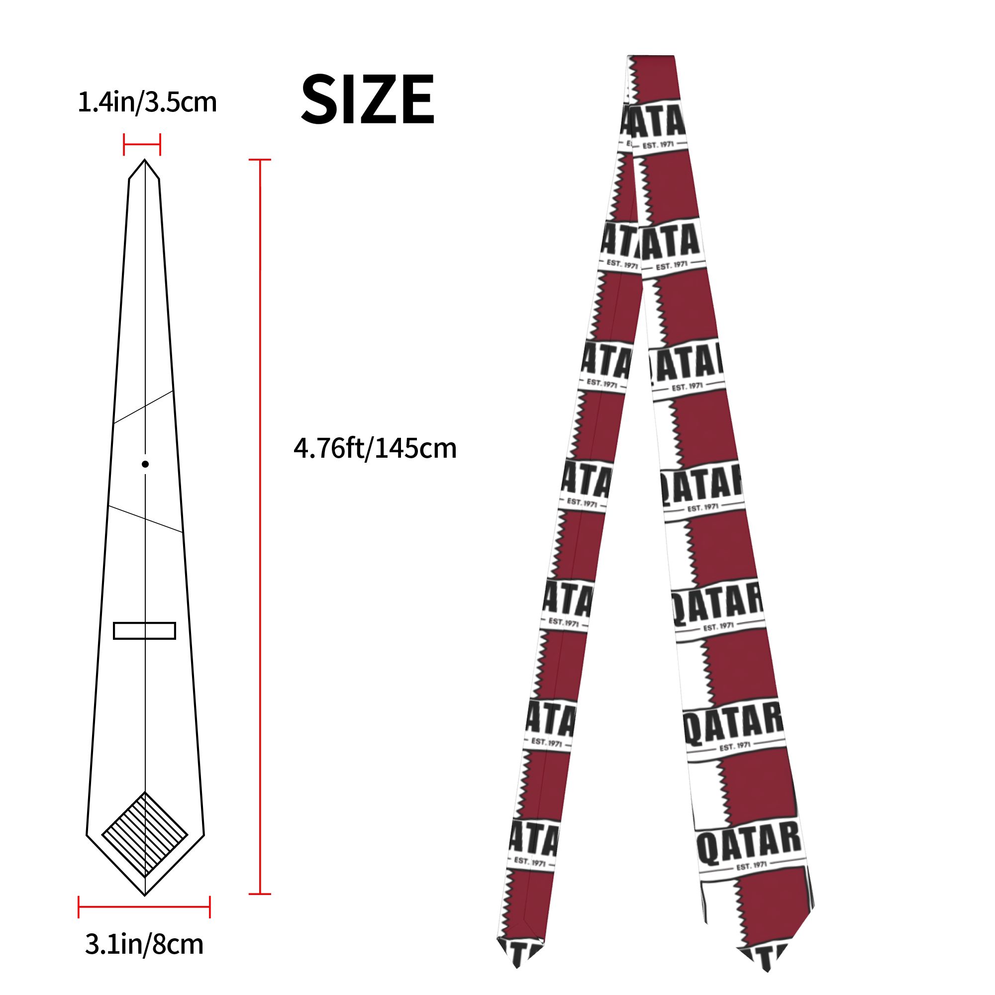 Qatar Est.1971 Hand Drawn Nati - Men Accessories Qatar recension och pris