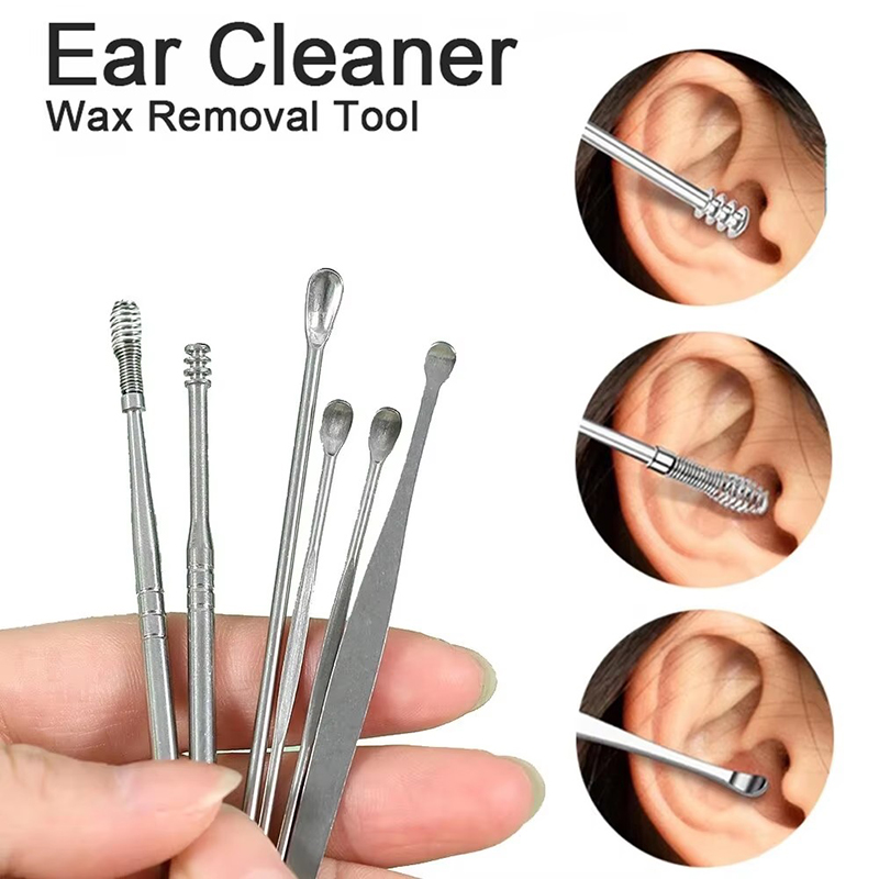 6Pcs Ear Wax Pickers Earwax Re - Men'S Accessories Types recension och pris