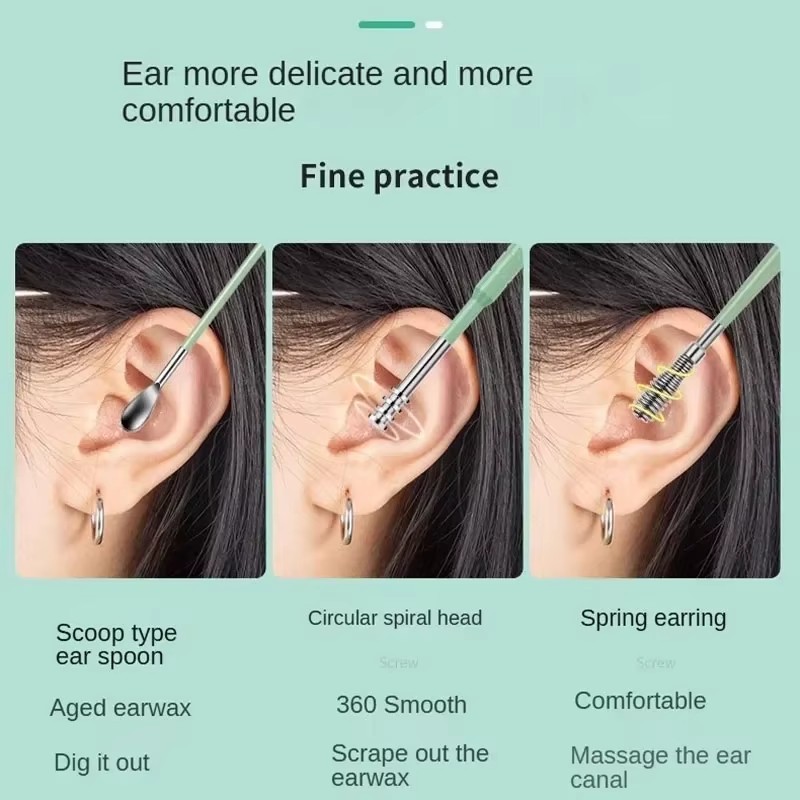 6Pcs Ear Wax Pickers Earwax Re - Men'S Accessories Types recension och pris