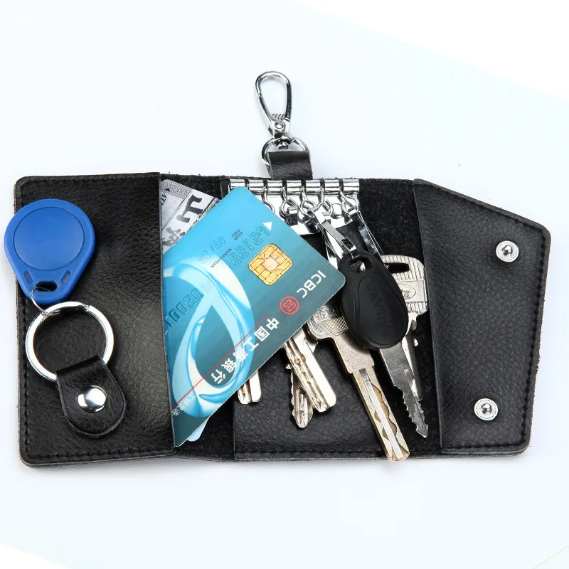 Genuine Leather Keychain Men K - Men'S Accessories Rack recension och pris