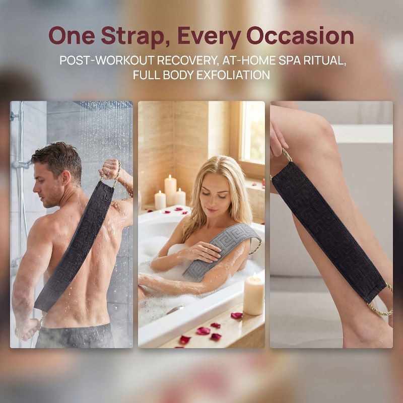Long Back Brush Exfoliating Ba - Men'S Accessories Types recension och pris