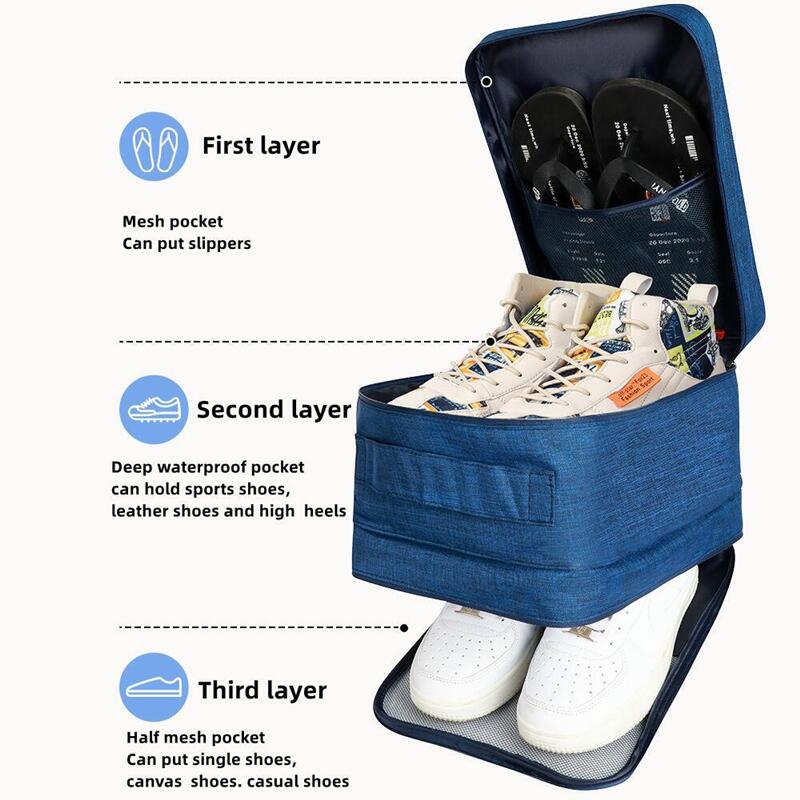 3 Layers Shoes Bag Travel Stor - Men'S Accessories Types recension och pris