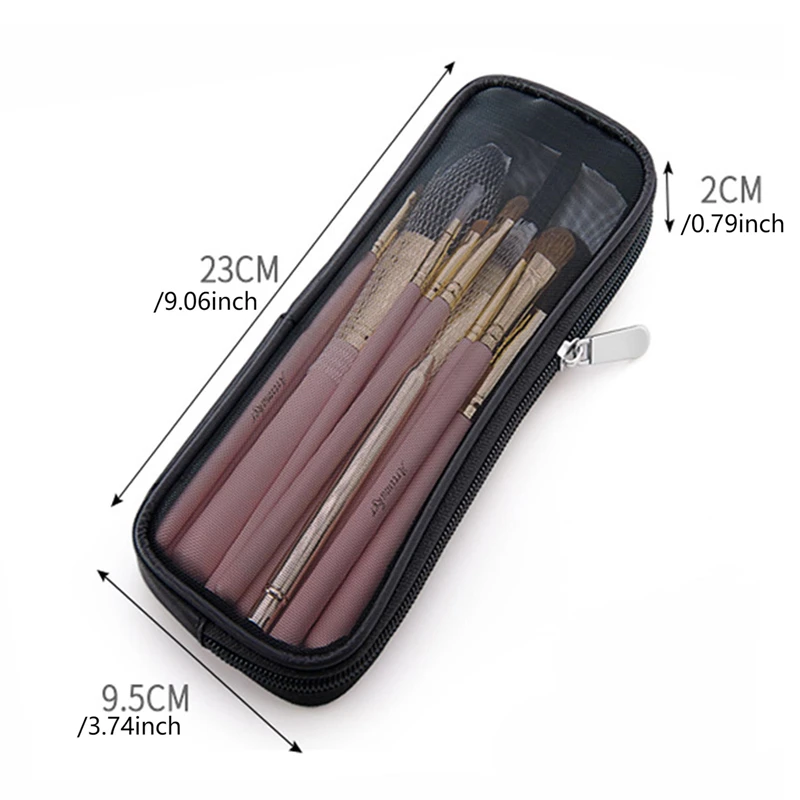 Makeup Brush Travel Case Cosme - Men Accessories Kit Bag recension och pris