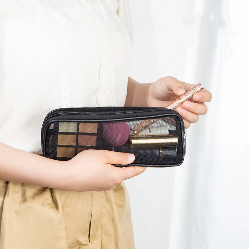 Makeup Brush Travel Case Cosme - Men Accessories Kit Bag recension och pris